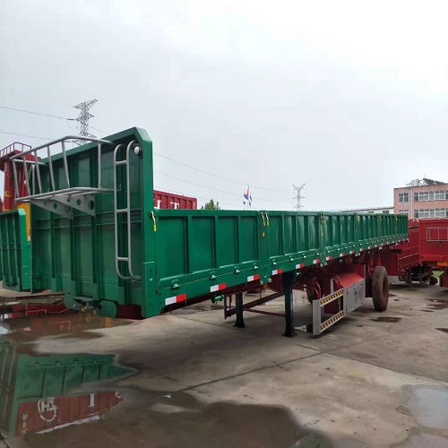 侧翻自卸半挂车价格