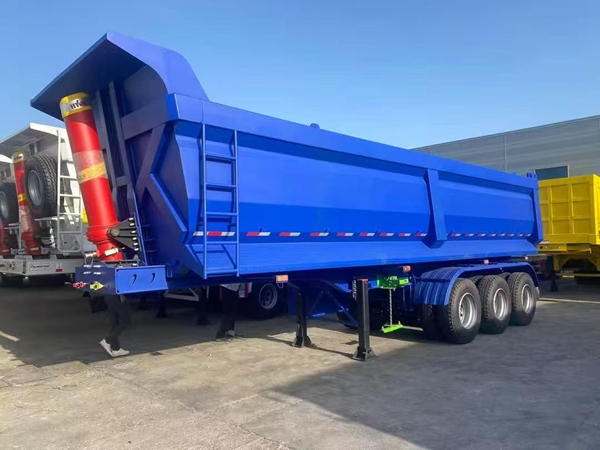 轻量化自卸半挂车